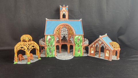Nordareth Council Chamber, Gazebo, Dwelling