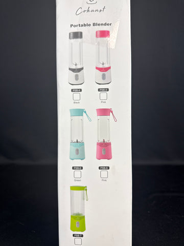 NIB Cokunst Portable Blender