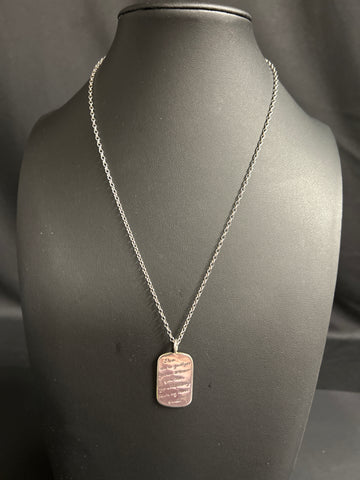 BB Becker No Goodbyes Pendant