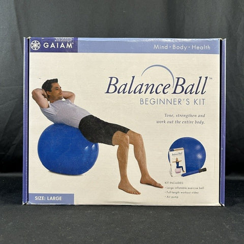 GAIAM Balance Ball beginner's Kit