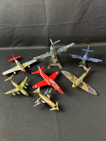 VTG Matchbox Collectible War Planes Lot of 7