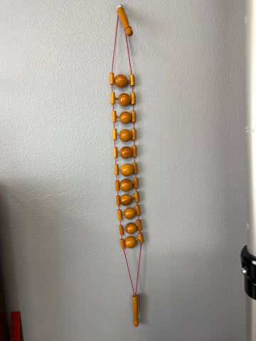 Wooden Back Roller Massager