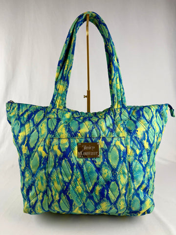 Juicy Couture Python Nylon Tote