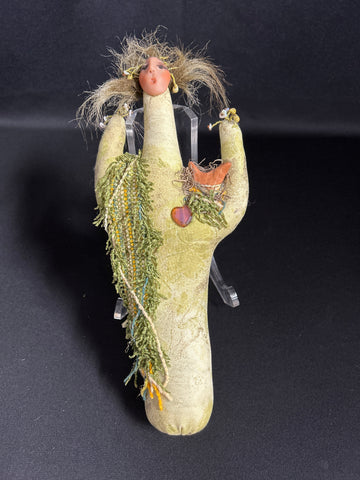 Cactus Flower Woman Doll 12