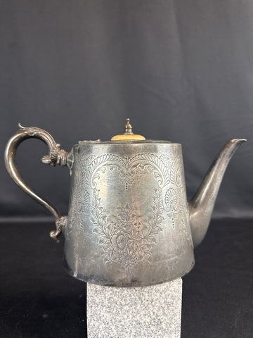 Antique EPBM Silver Plated Teapot