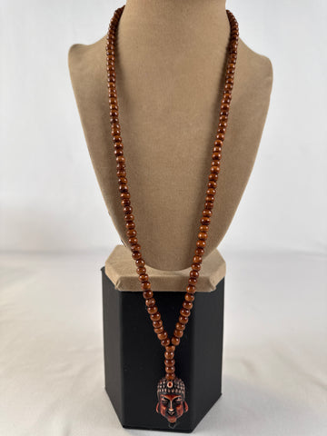 Buddha Prayer Mala Necklace