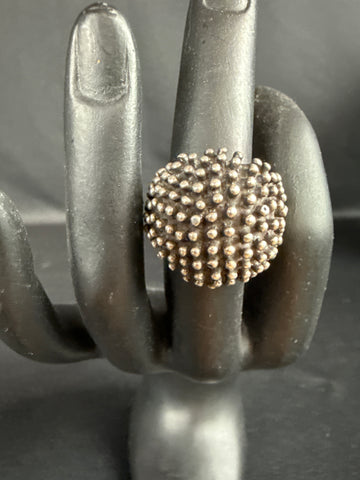 VTG Sterling Silver Dome Ring
