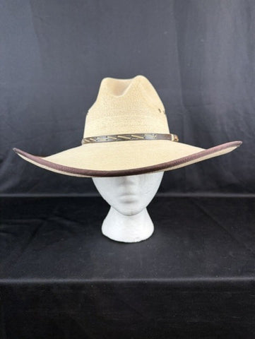 VTG Texas Hat Co. Palm Leaf Hat Size 6