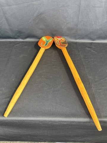 Handcrafted Decorative Wooden Spoons  Brazilian