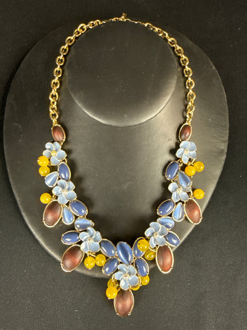 Talbots Floral Design Necklace