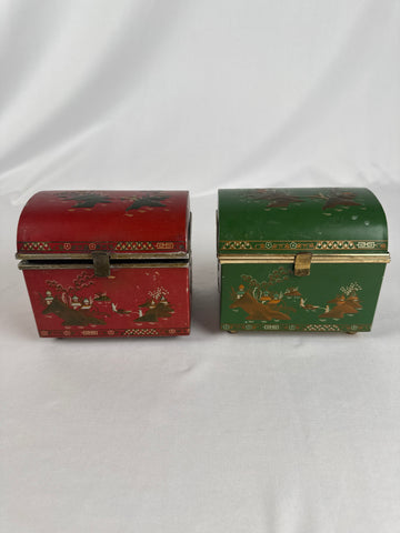 Vintage Baret Ware Metal Tins