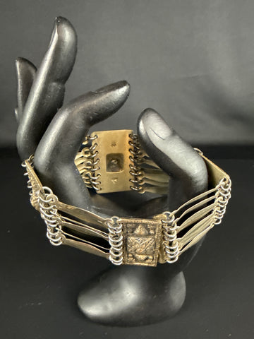 VTG. Mexican Alpaca Bracelet