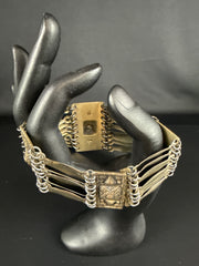 VTG. Mexican Alpaca Bracelet