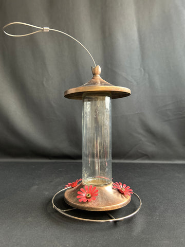 Perky-Pet Glass Hummingbird Feeder