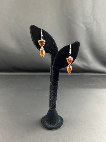 Baltic Amber Drop Earrings