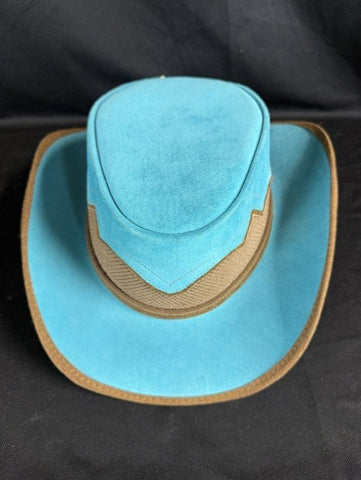 Sierra Womens Suede & Leather Handmade Hat