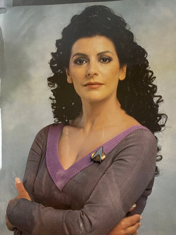 Star Trek Marina Sirtis Deanna Troi 8x10 Photograph