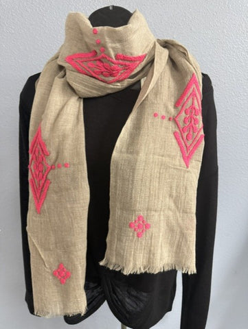 Anna & Ava 100% cotton scarf