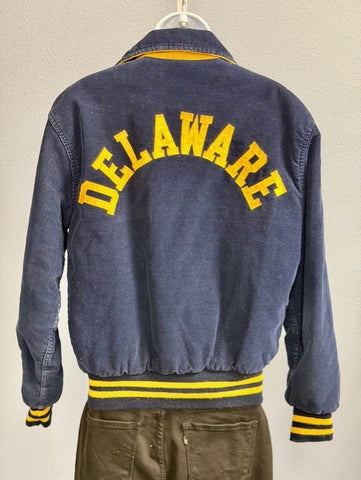 VTG Maple Navy Corduroy Delaware Phi Kappa Tau Jacket