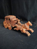 Antique Cast Iron Stage Coach Figure