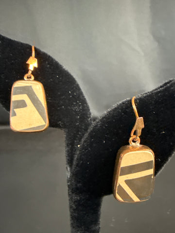 Lapidaria Barrera Mata Ortiz Pottery Shard Earrings