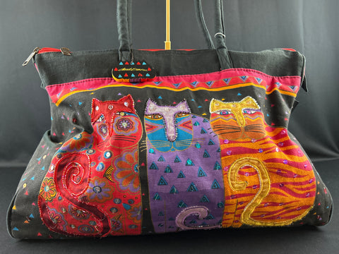 Laurel Burch Feline Tote Bag