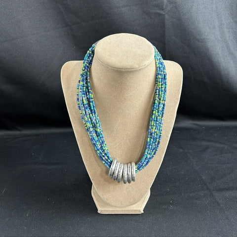 Chico's Seeded Bead Necklace