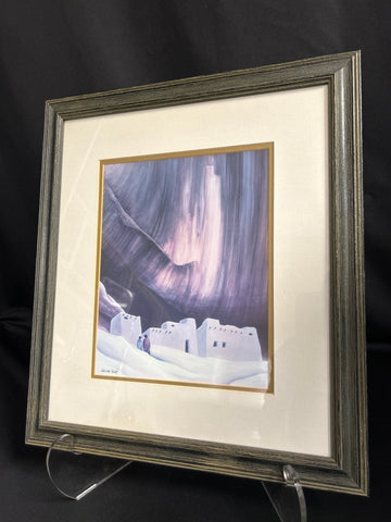 Deborah Hiatt SW Framed Winter Desert Print