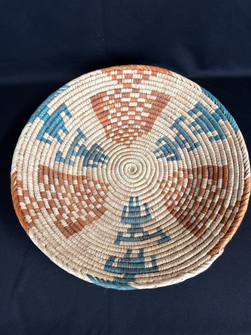 VTG Coil Swirl Southwest Design Basket