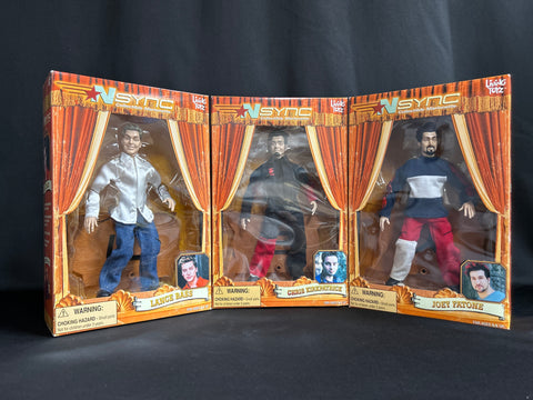 2000 NSYNC Marionette Puppets Lance, Chris, Joey