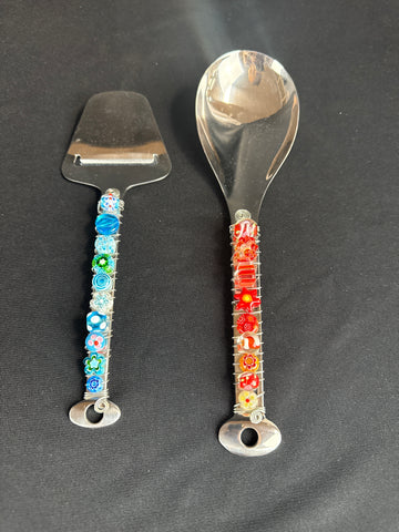 Krona Stainless Steel Serving Utensils