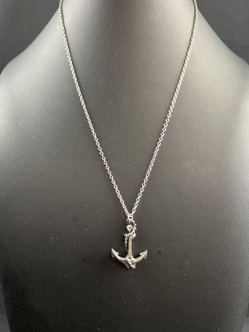 VTG 1980 Nautilus Anchor Pendant