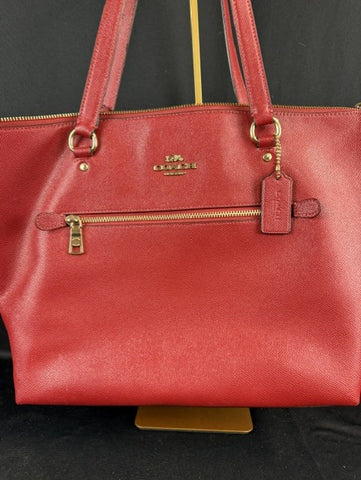 Coach Gallery Tote Red Handbag 79608