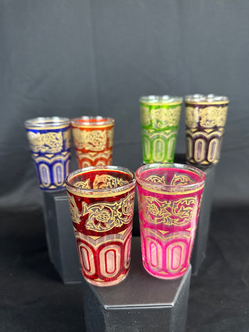 Moroccan Tea Glasses Set of 6