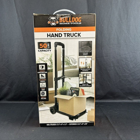 NIB Bulldog Folding Hand Truck 50 LB Capacity