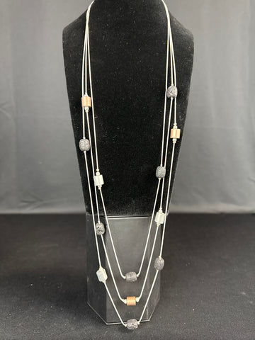 Double Strand Snake Chain Necklace