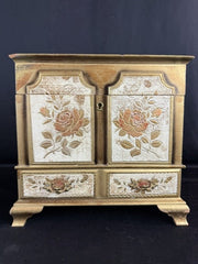 VTG Florentine Style Jewelry Chest