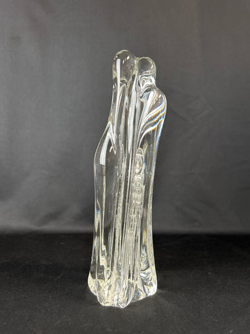 MCM Cofrac Art Verrier Crystal Sculpture