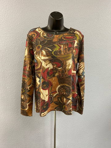Trisha Tyler Women's Reversible Lightweight Pullover Top