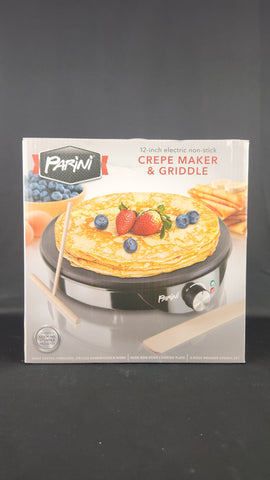 NIB Parini Electric Crepe Maker & Griddle