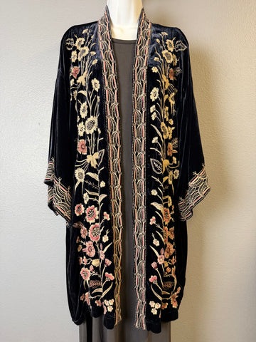 Johnny Was Knee Length Kimono Sz L