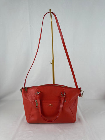 COACH Red Prairie Crossbody Bag
