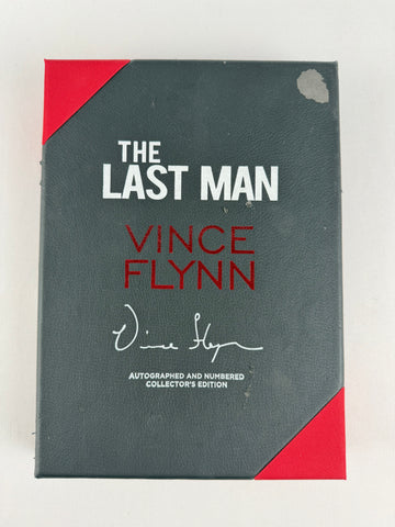 Vince Flynn's The Last Man First Edition Autographed Book