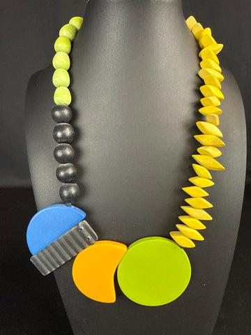 Lime Belinda Necklace/Sylca Designs