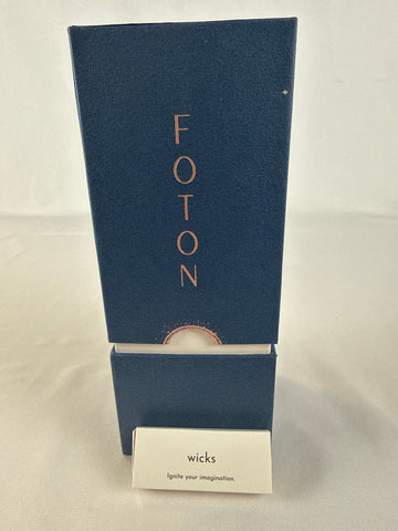 NIB Foton Pearled Scent Free Refillable Candle