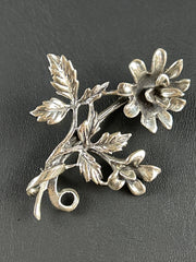 VTG Jewelart Sterling Botanical Pin
