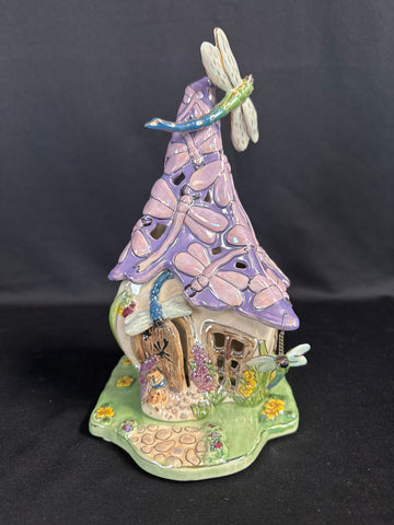 Blue Sky Clayworks Candle House 2005 Fairy Dragonfly
