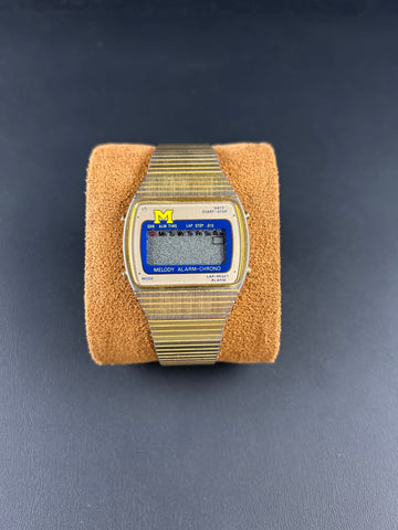 Vintage University Of Michigan Wolverines Watch