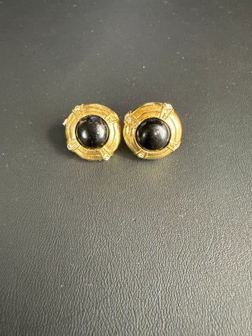 VTG. Trifari Goldtone Earrings
