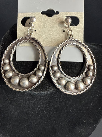 VTG.Mexican Sterling Silver Earrings